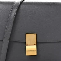 Celine Liege Calfskin Medium Classic Box Flap Bag Grey -FINAL SALE NO RETURNS