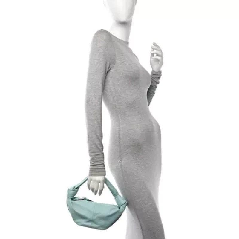 Bottega Veneta Calfskin Mini Double Knot Bag Spearmint -FINAL SALE NO RETURNS