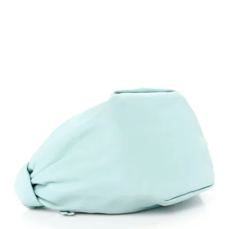 Bottega Veneta Calfskin Mini Double Knot Bag Spearmint -FINAL SALE NO RETURNS