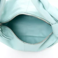 Bottega Veneta Calfskin Mini Double Knot Bag Spearmint -FINAL SALE NO RETURNS