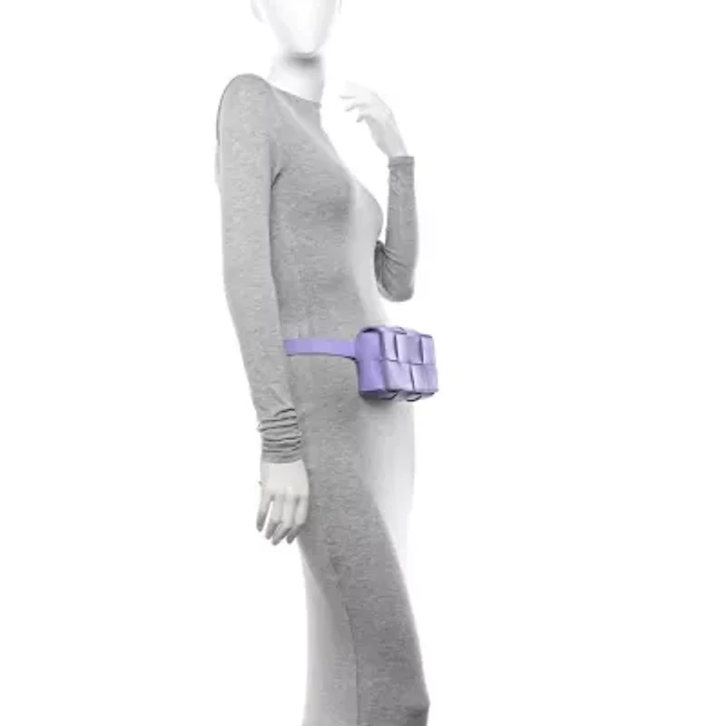 Bottega Veneta Nappa Maxi Intreccio Padded The Belt Cassette Bag Parakeet -FINAL SALE NO RETURNS