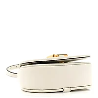 Fendi Vitello Brenta Cher Mini Fendi C'mon White Ice -FINAL SALE NO RETURNS