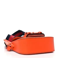 Gucci Azalea Calfskin Web Monochrome Horsebit 1955 Wallet On Strap Orange -FINAL SALE NO RETURNS