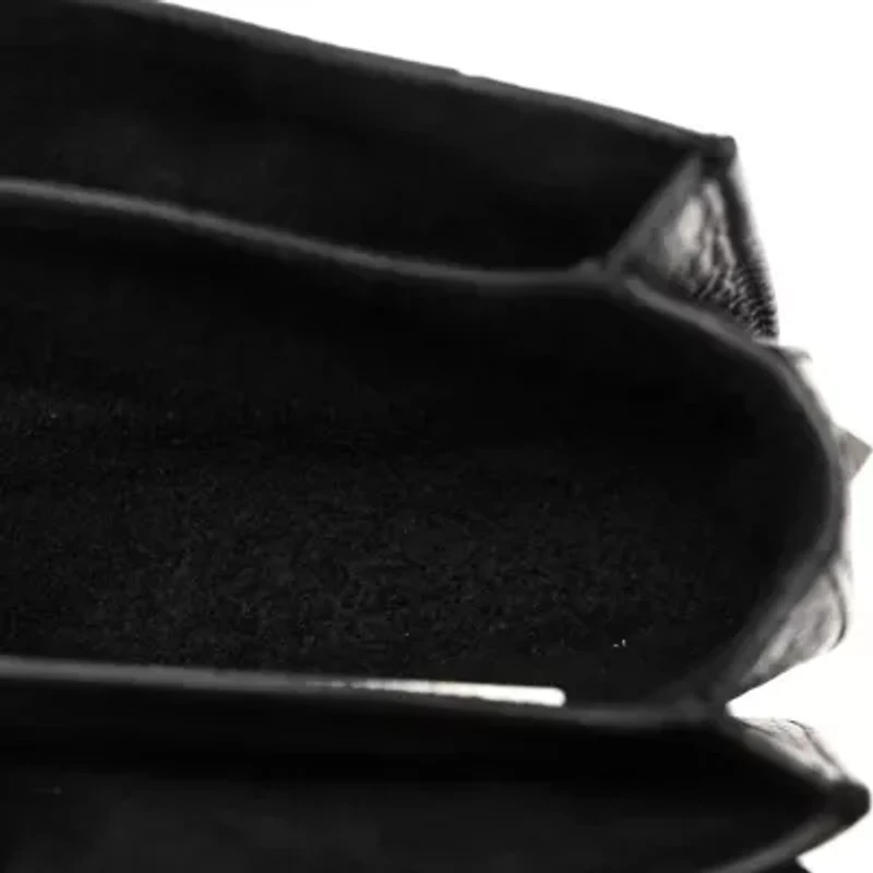 Valentino Onyx B-Rockstud Rolling Flap -FINAL SALE NO RETURNS