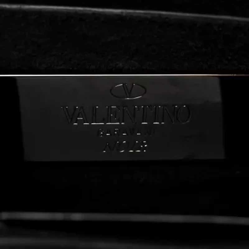 Valentino Onyx B-Rockstud Rolling Flap -FINAL SALE NO RETURNS