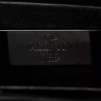 Valentino Onyx B-Rockstud Rolling Flap -FINAL SALE NO RETURNS