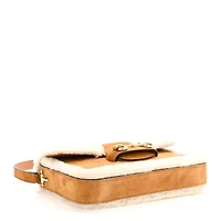 Gucci Shearling Horsebit 1955 Shoulder Bag -FINAL SALE NO RETURNS