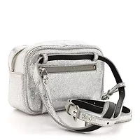Saint Laurent Metallic Lambskin Monogram Lou Belt Bag -FINAL SALE NO RETURNS