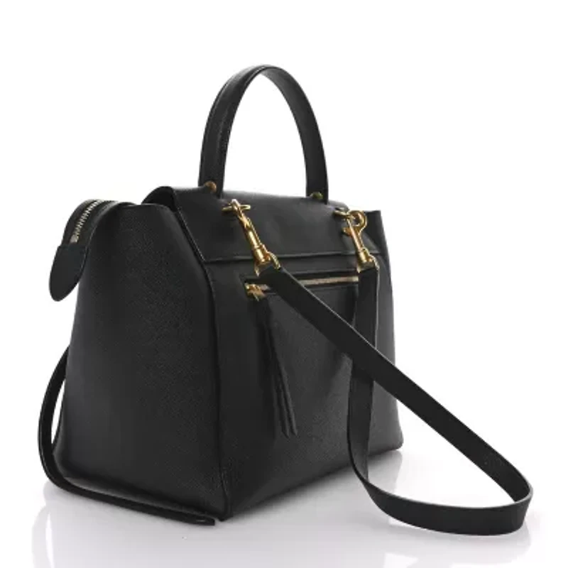 Celine Grained Calfskin Micro Belt Bag Light Taupe -FINAL SALE NO RETURNS