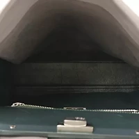 Fendi Vitello Seta Alacantara Peekaboo Iconic Satchel -FINAL SALE NO RETURNS