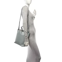 Celine Grained Calfskin Small Vertical Cabas Mineral -FINAL SALE NO RETURNS