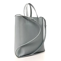 Celine Grained Calfskin Small Vertical Cabas Mineral -FINAL SALE NO RETURNS