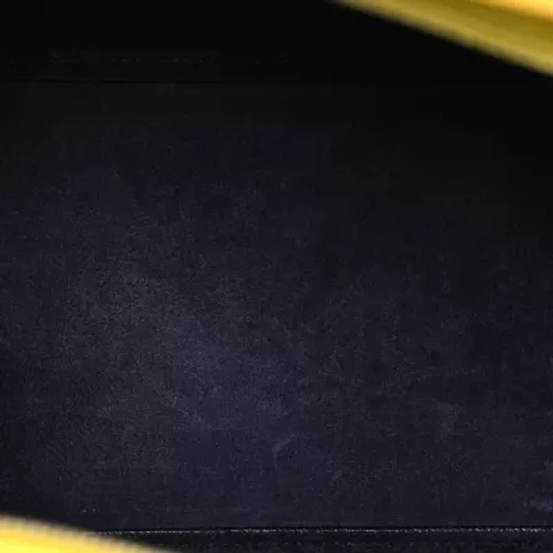 Celine Liege Calfskin Small Trapeze Fluo Yellow -FINAL SALE NO RETURNS