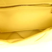 Bottega Veneta Nappa Intreccio Padded Top Handle Shoulder Bag Sherbert -FINAL SALE NO RETURNS