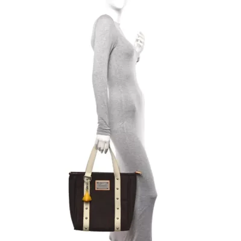 Louis Vuitton Americas Cup Toile Antigua Cabas MM Brown -FINAL SALE NO RETURNS