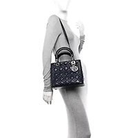 Dior Lady Dior Silver Hardware Cannage -FINAL SALE NO RETURNS