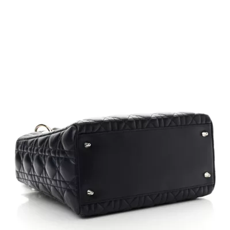 Dior Lady Dior Silver Hardware Cannage -FINAL SALE NO RETURNS