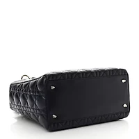 Dior Lady Dior Silver Hardware Cannage -FINAL SALE NO RETURNS