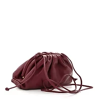 Bottega Veneta Butter Calfskin The Mini Pouch Bordeaux -FINAL SALE NO RETURNS