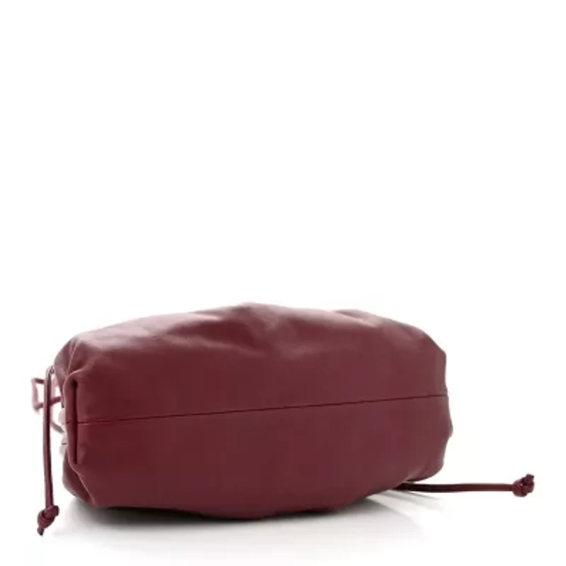 Bottega Veneta Butter Calfskin The Mini Pouch Bordeaux -FINAL SALE NO RETURNS