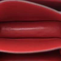 Celine CELINE Python Small Classic Box Flap Bag Red -FINAL SALE NO RETURNS