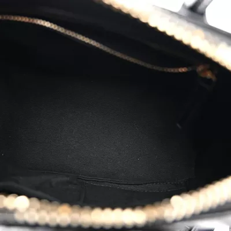 Givenchy Calfskin Crocodile Embossed Mini Antigona Black -FINAL SALE NO RETURNS