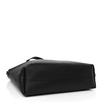 Saint Laurent Calfskin Toy Shopping Tote Black -FINAL SALE NO RETURNS