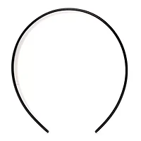 Gucci Resin Crystal Interlocking G Headband Black -FINAL SALE NO RETURNS