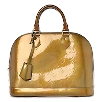 Louis Vuitton Vernis Alma BB Magenta -FINAL SALE NO RETURNS