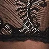 Feather Escape Thigh High Socks