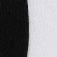 6 Pack Marled Flat Knit Sneaker Liner Socks