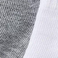 Women's Set of 3 1/2 Terry Athletic Quarter Socks