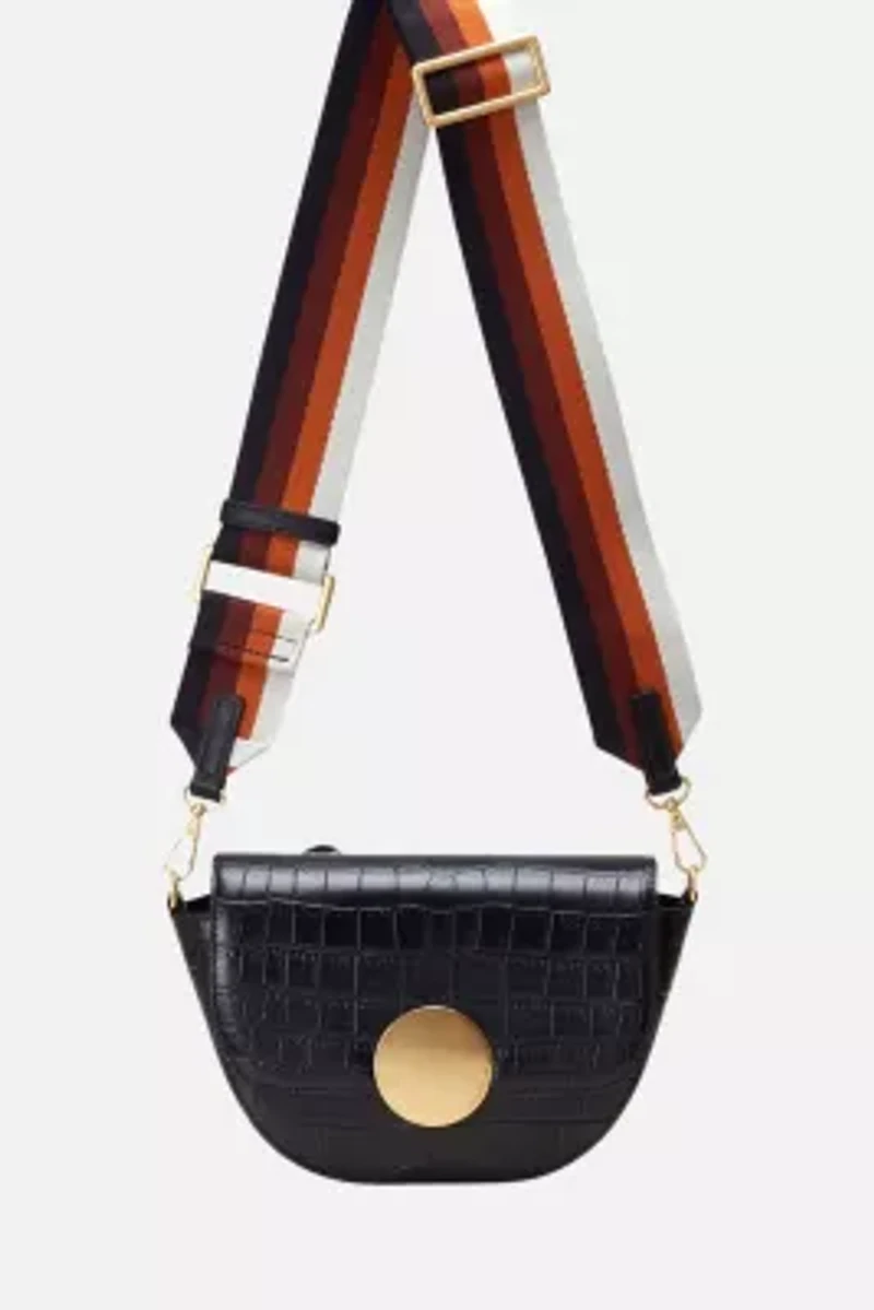 Lottie Croco Crossbody Bag