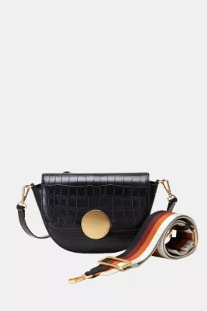 Lottie Croco Crossbody Bag
