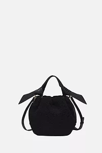 Selena Eco Fur Bucket Bag