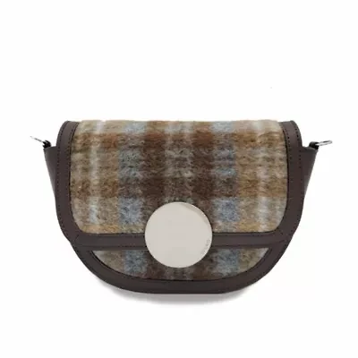 Lottie Check Crossbody Bag