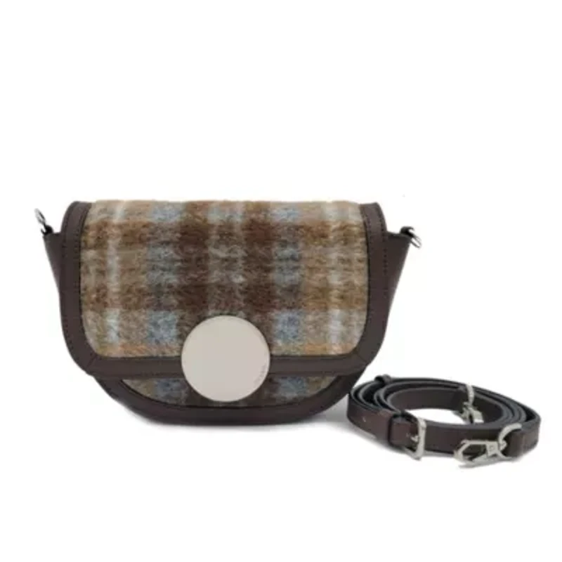 Lottie Check Crossbody Bag