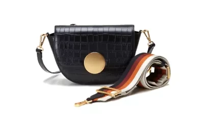 Lottie Croco Crossbody Bag