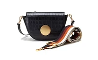 Lottie Croco Crossbody Bag