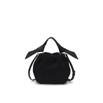 Selena Eco Fur Bucket Bag