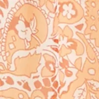 Paisley Print Ruana