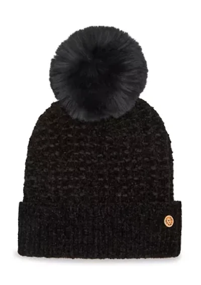 Dropstitch Chenille Beanie