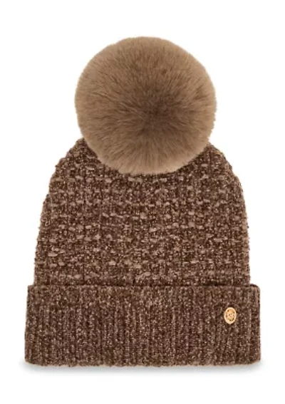 Dropstitch Chenille Beanie