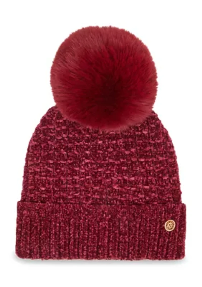 Dropstitch Chenille Beanie