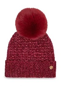 Dropstitch Chenille Beanie