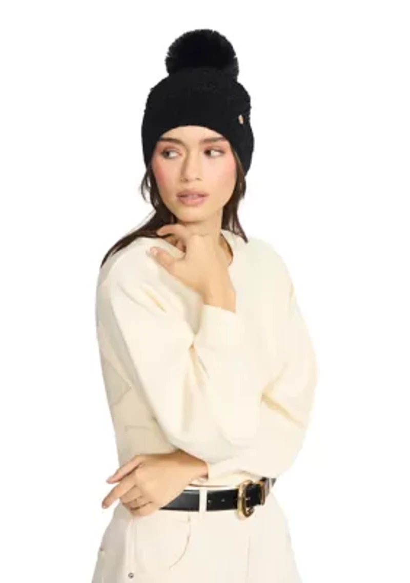 Dropstitch Chenille Beanie