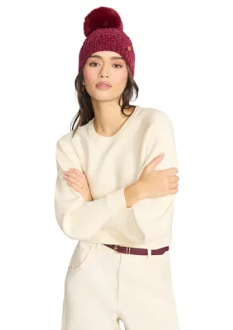 Dropstitch Chenille Beanie