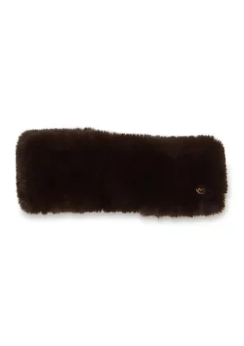 Faux Fur Headband and Glove Set
