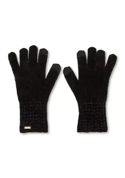 Dropstitch Chenille Gloves