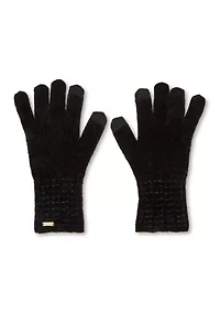 Dropstitch Chenille Gloves